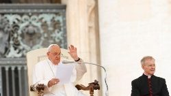 Papst Franziskus bei der Generalaudienz am 19.6.2024