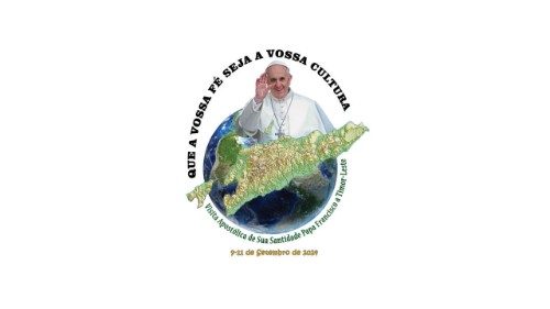 The Logo of Pope Francis' apostolic journey to Timor-Leste