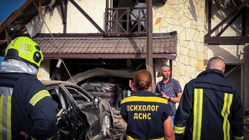 At least two people injured in a Russian rocket attack on the Kyiv region