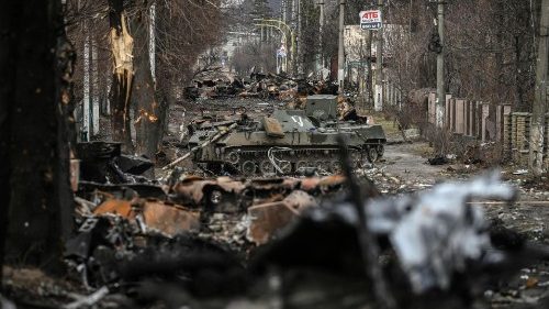 Lo scenario di distruzione in Ucraina 