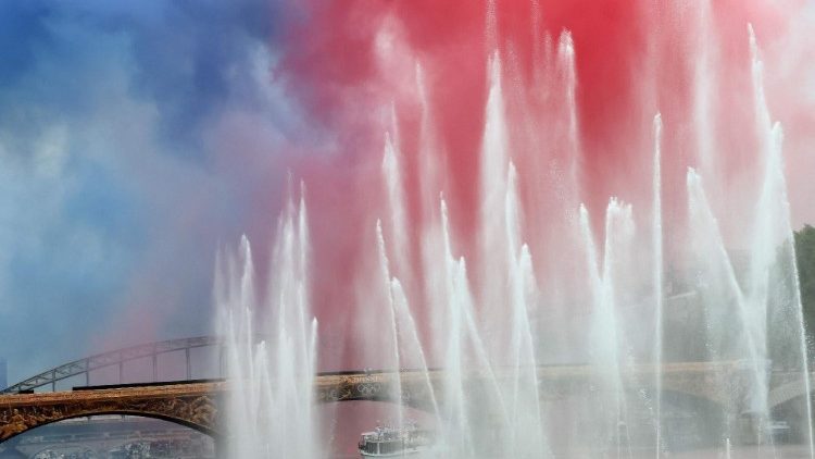 Öppningsceremoni av OS Paris