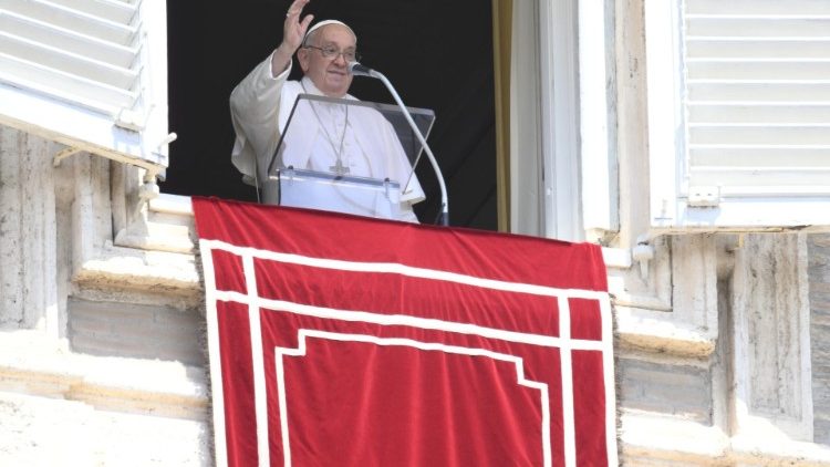 Papst beim Angelus 4.8.2024